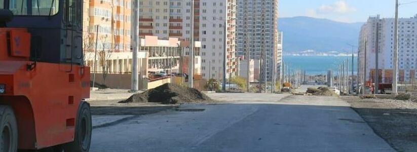 В Новороссийске завершается первый этап строительства дороги по улице Мурата Ахеджака: визуализация проекта