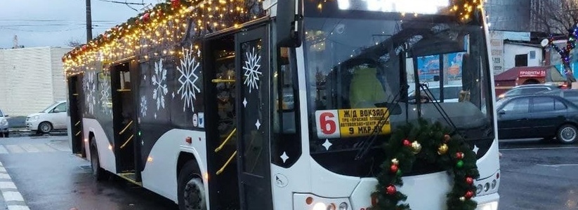 По Новороссийску будет курсировать новогодний троллейбус: добро пожаловать в сказку!
