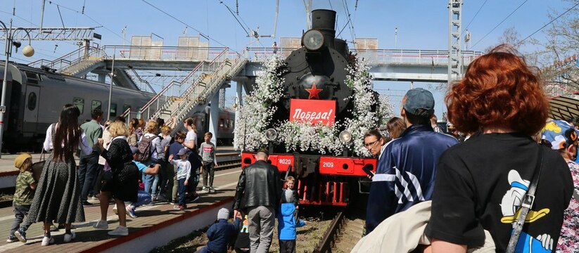 Уже завтра в Новороссийск прибудет ретро-поезд «Победа»: программа праздника