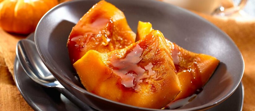 Десерт из тыквы и вишни в пароварке – просто и вкусно! 