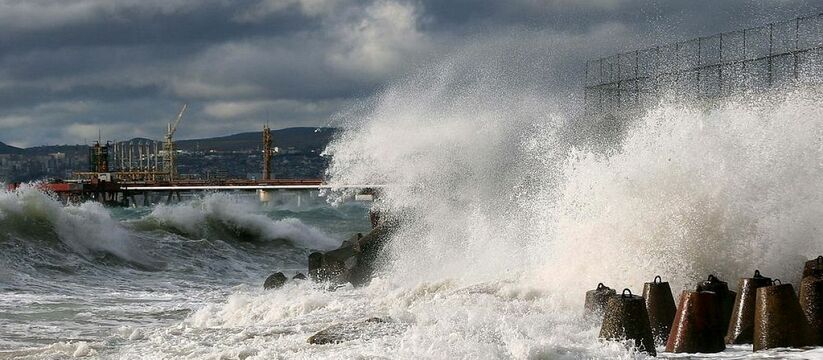  На Черноморское побережье надвигается очередной мощный шторм 