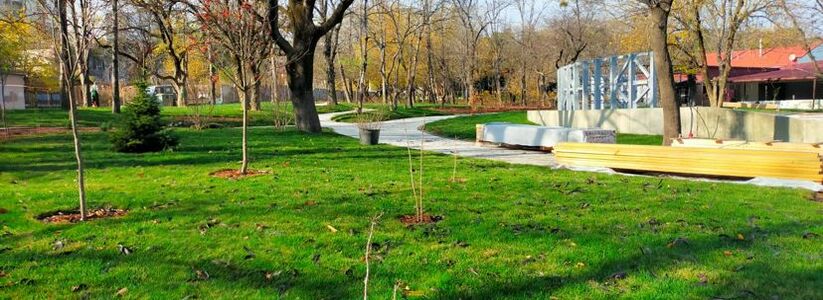 В Новороссийске завершился второй этап реконструкции парка Фрунзе 