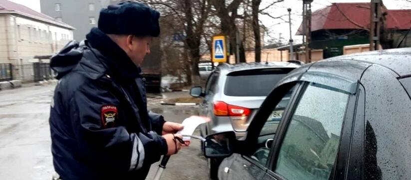 За день в Новороссийске поймали пять пьяных водителей