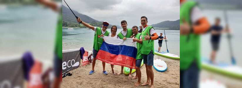 Команда из Новороссийска заняла пятое место на международных соревнованиях по SUP-серфингу, которые прошли в Австрии