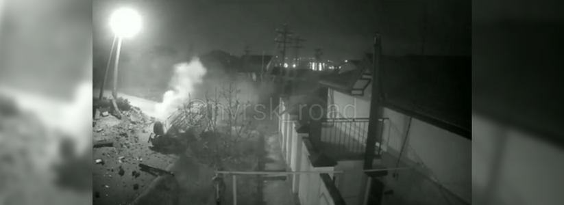 Скорость, удар, клубы дыма. Появилось видео момента ДТП в Новороссийске, которое унесло жизнь 17-летнего подростка