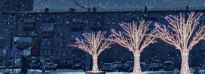 К зиме в Новороссийске появятся новые световые конструкции
