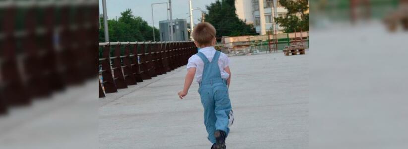 В Новороссийске трехлетний ребенок убежал от отца и потерялся