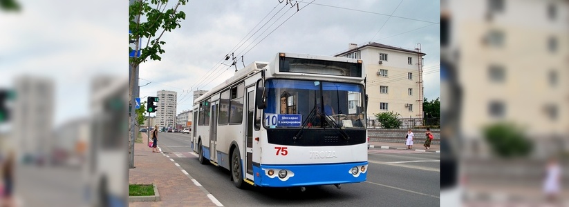 Сегодня в Новороссийске запустили троллейбусы на Шесхарис