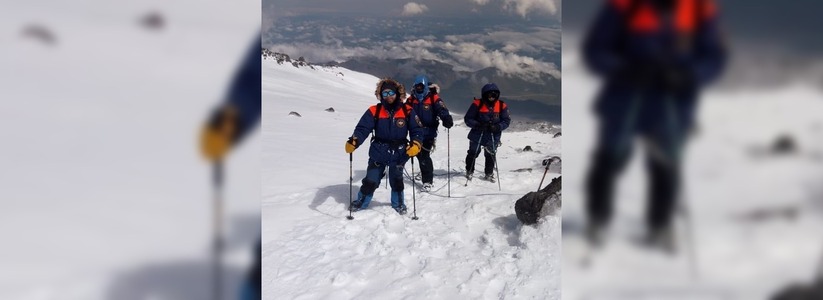 Высота 5642 метров: спасатели из Новороссийска покорили Эльбрус