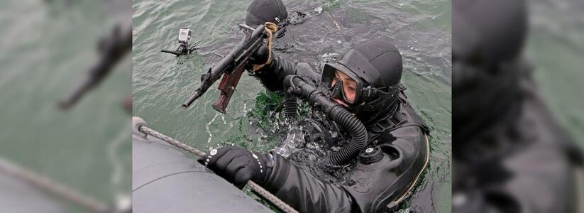 На Новороссийской военно-морской базе прошли противодиверсионные учения