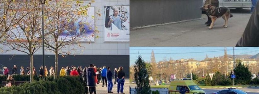 В Новороссийске из ТЦ "Красная площадь" эвакуируют людей, работают кинологи