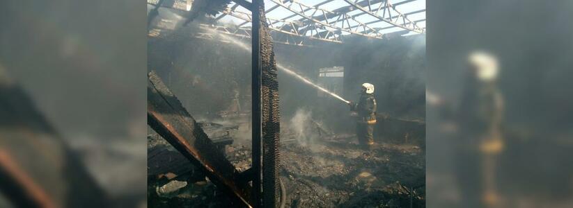 Названа предварительная причина пожара в новороссийском кафе "Замок"