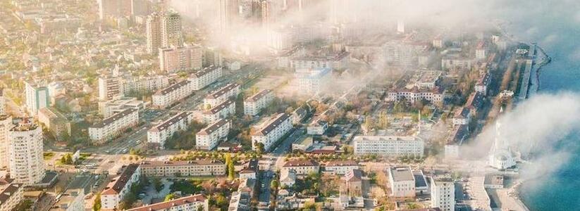 20 фото весеннего тумана: Новороссийск под белоснежным одеялом