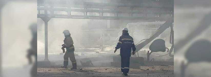 Пожар на нефтебазе «Грушовая» в Новороссийске полностью потушен