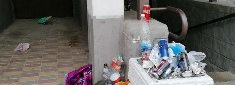 «Погрязли в мусоре!»: жители Новороссийска пожаловались на управляющую компанию