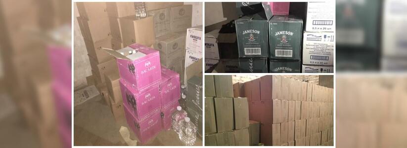 Краснодарские следователи нашли в гараже 14 тысяч литров контрафактного алкоголя