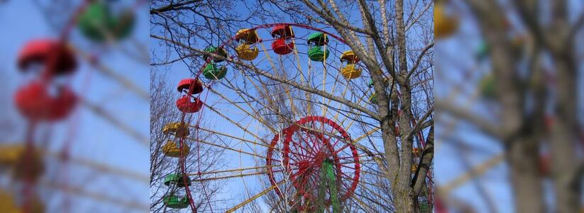 В Новороссийске в парке Фрунзе торжественно откроют колесо обозрения: два часа желающих будут катать бесплатно