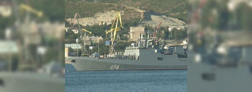 В Новороссийск прибыл боевой корабль «Адмирал Григорович»: он станет участником Международных армейских игр 2016