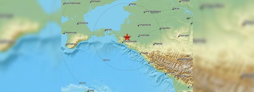 Между Крымском и Новороссийском произошло землетрясение