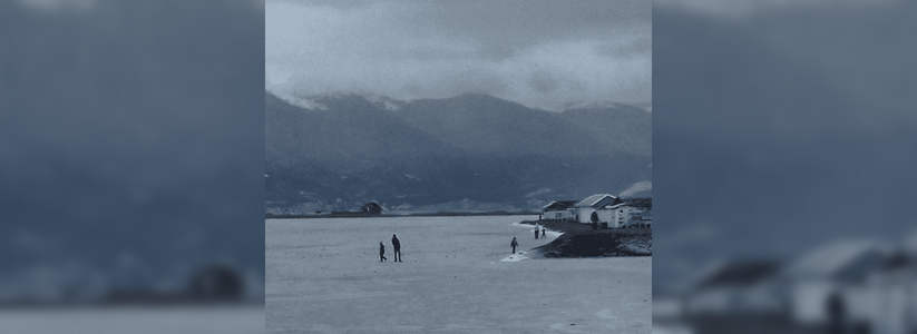 Новороссийцы проверяли на прочность обледеневшую Суджукскую лагуну: люди катались по замерзшему водоему