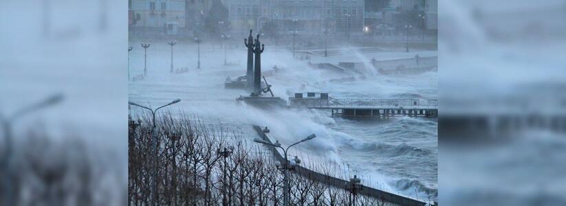 Ураган в Новороссийске усиливается: скорость ветра на Маркотхском хребте составит 60 метров в секунду