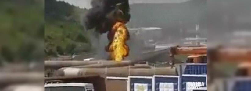В пожаре на нефтебазе «Грушевая» под Новороссийском у пострадавшего обгорело 35 процентов тела