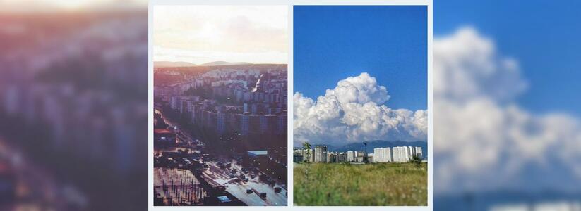 Новороссийск в Instagram: объемные облака и прекрасный вид с «Двух капитанов»