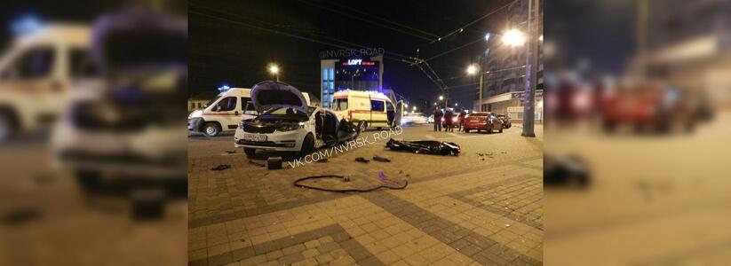 Ночью в Новороссийске на улице Ленина произошо смертельное ДТП