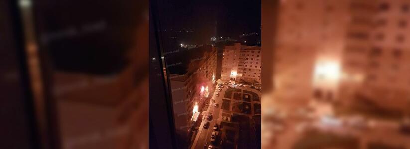 В Южном районе Новороссийска произошел серьезный пожар в многоквартирном доме