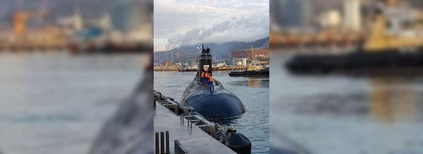 Подводная лодка «Краснодар» вернулась в Новороссийск после боевого похода против ИГИЛ