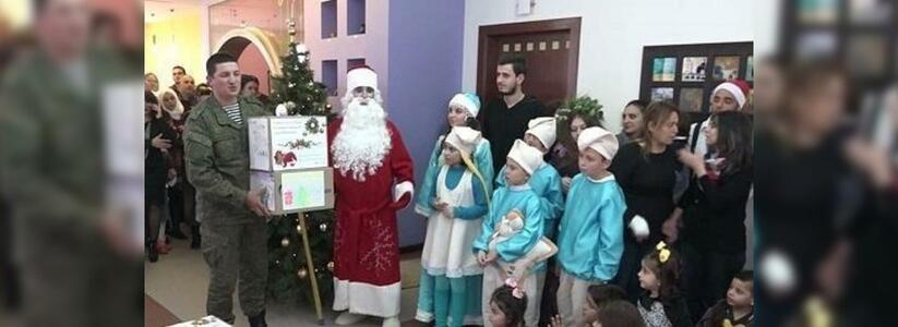 Дети из Новороссийска поздравили ровесников из Сирии с Новым годом