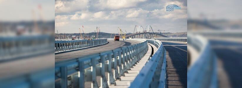 Автомобильное движение по Крымскому мосту могут запустить раньше обозначенного срока