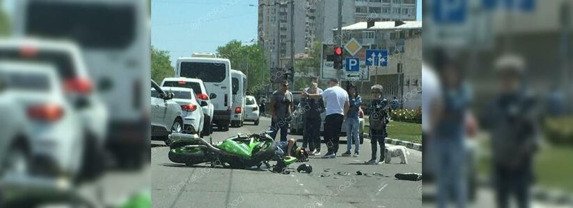 В Новороссийске за последние два дня произошло два серьезных ДТП с участием мотоциклистов