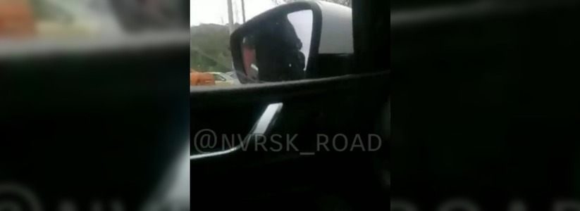 В Абрау-Дюрсо охранник ударил автолюбителя: конфликт попал на видео