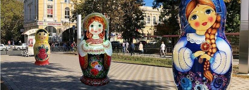 На улицах Новороссийска хотят поставить ростовых матрешек