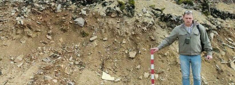 При строительстве газопровода под Новороссийском техника повредила древние захоронения
