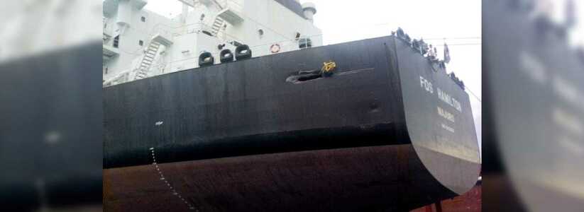Следственный комитет возбудил уголовное дело из-за навала танкера на причал в Новороссийске
