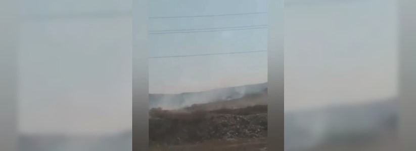 Во время стрельб на полигоне в пригороде Новороссийска произошло возгорание