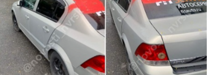В Новороссийске автомобилисту порезали колеса и закрасили букву «Z»