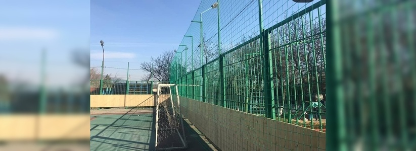 В конце апреля состоится торжественное открытие отремонтированной спортивной площадки в Восточном районе Новороссийска