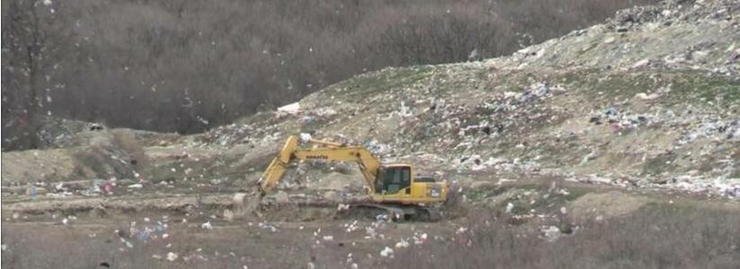 Через несколько месяцев мусорный полигон Новороссийска будет переполнен