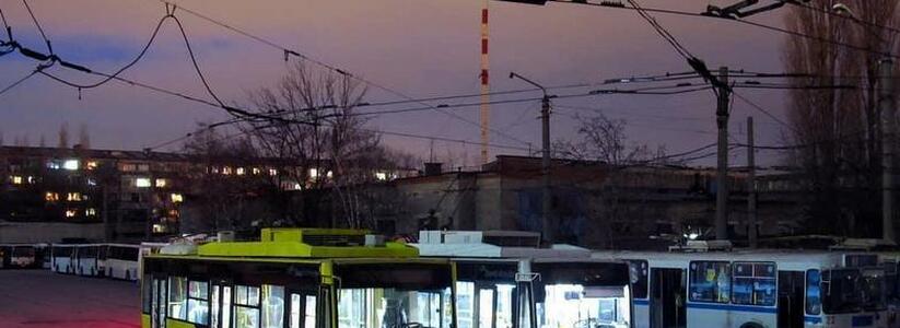 В Новороссийске уменьшили количество муниципального общественного транспорта из-за коронавируса
