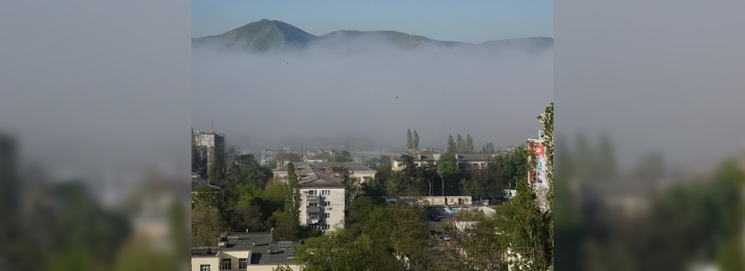 Густой туман окутал Новороссийск: горожане обеспокоены, чем вызвано природное явление