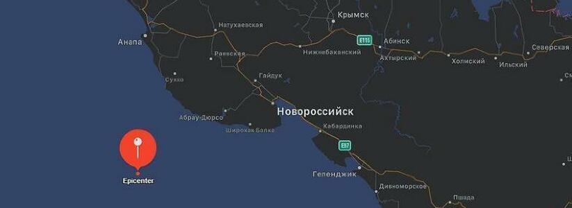 Неподалеку от Новороссийска снова произошло землетрясение: уже третье в этом году