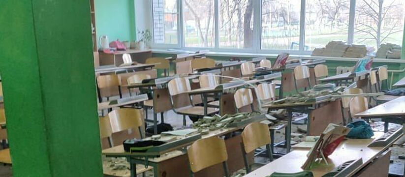 В школе Адыгеи обрушился потолок: пострадал ребенок