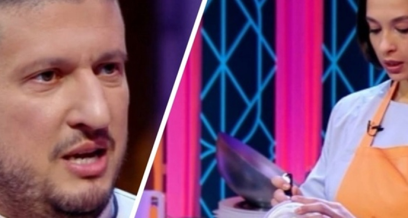 Смертельный номер: кондитер из Новороссийска на шоу «Король десертов» приготовила платье из шоколадных цветов, сидя в холодильнике