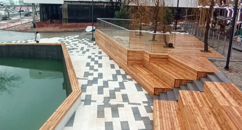 «Две рыбы пузом вверх!»: гости Новороссийска шокированы состоянием пруда в парке Фрунзе 