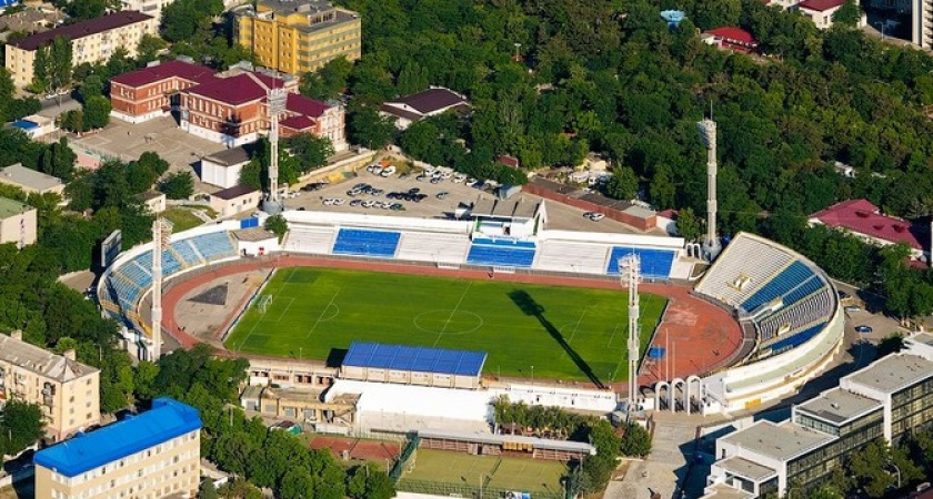 Стадион «Центральный»Новороссийска отремонтируют за 65 миллионов рублей