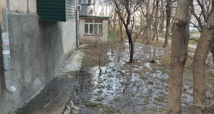 Фекальный апокалипсис: один из дворов Новороссийска утонул в канализации