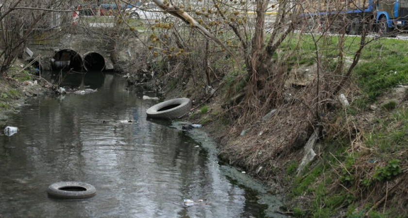 В Новороссийске обнаружили источник загрязнения реки Цемес